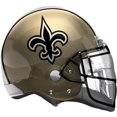 thumbnail image 1 of New Orleans Saints Helmet Super Shape Balloon, 1 of 1
