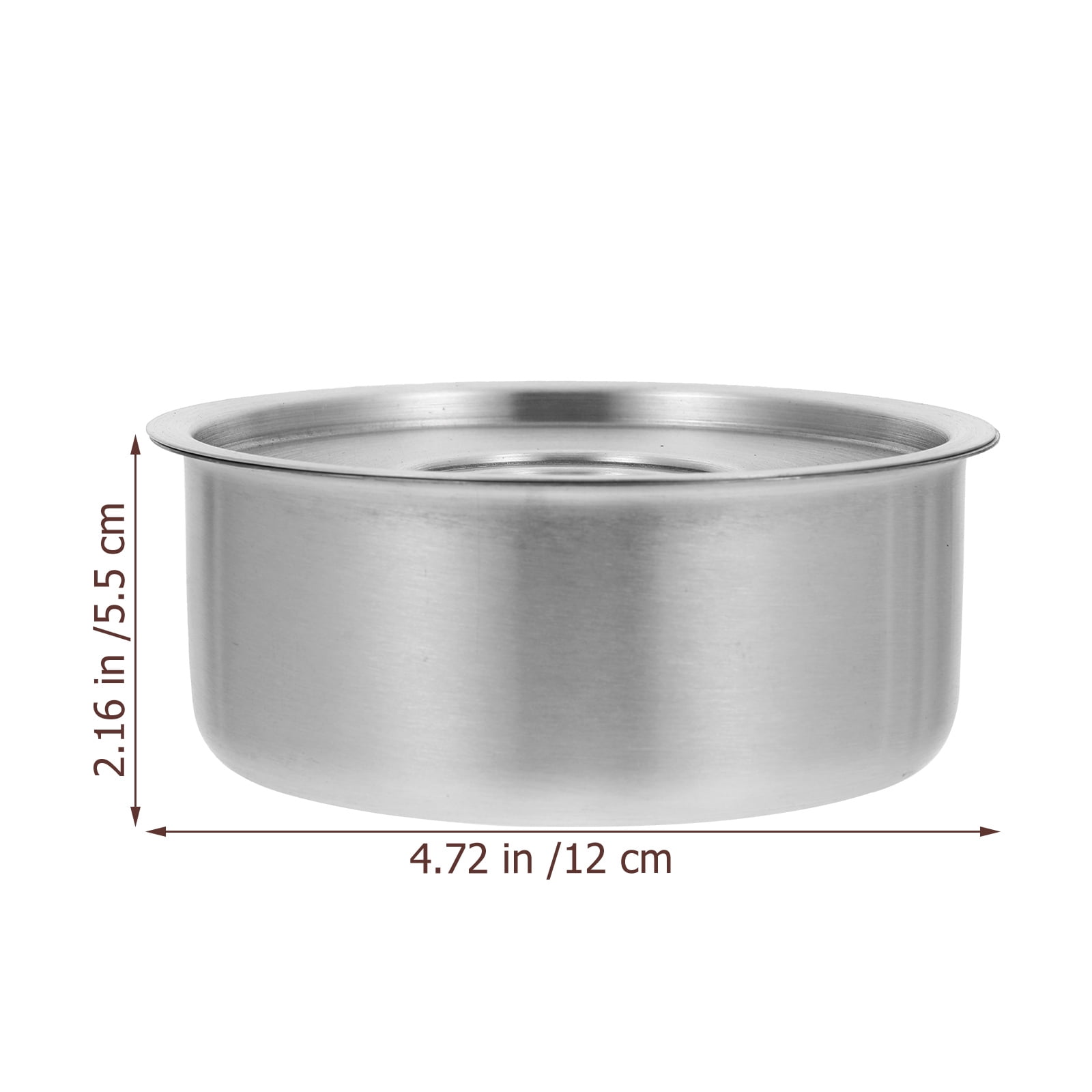 BRIGHTFUFU Soup steel soup container with lid Egg Bowl for Home steel  baking bowls Kitchen baking bowls steel container Soup Pot large stock pot