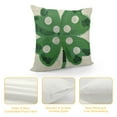 thumbnail image 4 of Awypu  St.Patricks Day Pillow Covers 18X18 Inch,Polka Dots Shamrock Decorations Holiday Spring Decorative Pillow Case Decor for Sofa Couch (Green), 4 of 5