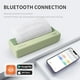 thumbnail image 2 of Impresora portátil inalámbrica Rongta para viajes, impresora móvil Bluetooth térmica sin tinta de 300 DPI, compatible con tamaño carta (8,5" x 11"), compatible con teléfonos Android e iOS y portátiles, 2 of 5