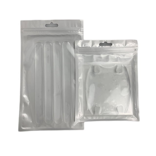 Tira anticolisión para el espejo retrovisor de la carrocería de la puerta del coche, manija de la puerta, pegatina antiarañazos, tira adhesiva transparente anticolisión, pegatina protectora