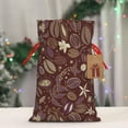 thumbnail image 5 of Naloa Coffee and Flowers Drawstring Christmas Bags, 3D Xmas Gift Bags, Christmas Wrapping Bags, Xmas Goodie Bags, Treat Pouch Bags, Party Favor Bags-Medium, 5 of 9