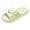Green, variant on Womens Cute Bear Head House Slippers Cloud Slides Comfortable Quick-Dry Pillow Thick Sole Bedroom Home Shoes Indoor Outdoor Beach Pool Water Sandals