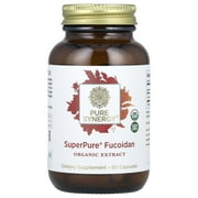 Pure Synergy SuperPure® Fucoidan, 60 Capsules (100 mg Capsule)