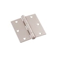 thumbnail image 2 of National Hardware - V512 3-1/2" SQR Hinge 3/pk - Satin Nickel, 2 of 4