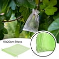 thumbnail image 4 of Garden Plant Fruit Protect Drawstring Net Bag Mesh Against Pest Bird, 4 of 13