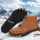 thumbnail image 4 of Térmicas para Nieve Botines Informales Invierno Zapatos Descalzos Caña Alta Botas Descalzas Antideslizantes Forrados Piel Ligeros Senderismo Y Escalada, 4 of 9