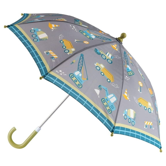 Stephen Joseph, Umbrella, Pinch Free Closure, Umbrella for Kids, Grey Construction
