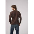 thumbnail image 3 of Adult Unisex Mid-Weight Crewneck Sweatshirt, Ringspun Cotton Blend, 3-End Fleece 903, 3 of 4