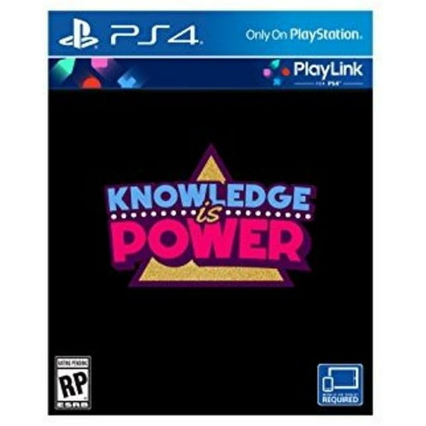 Knowledge is Power, Sony, PlayStation 4, 711719511298 - Walmart.com ...