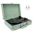 thumbnail image 3 of Reproductor de discos de vinilo, fonógrafo portátil Bluetooth 5.0 Reproductor de discos de fonógrafo portátil Estética elegante, 3 of 8