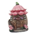thumbnail image 3 of Miulika Mushroom Fairy House Statue Decoration Micro Landscape Ornament Fairy Garden Accessories for Outdoor Terrarium Lawn Flowerpot, 3 of 9