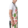 thumbnail image 5 of Cauagu Watermelon Aprons with Pockets,Waterproof Apron for Women,Kitchen Cooking Apron Adjustable Bib Aprons Chef Apron for Cooking,Drawing,Crafting, 5 of 8