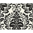 thumbnail image 1 of Noir et Blanc 2 - Moderne Folle Rayures Cercles Crème, Rouleau de Papier Peint Noir, 1 of 2