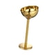 thumbnail image 5 of Cubitera con soporte, Cubitera de champán, Contenedor de cubitos de hielo de acero inoxidable, Oro, 5 of 9