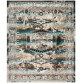 thumbnail image 2 of SAFAVIEH Baldwin Haywood Traditional Southwestern Area Rug, Ivory/Teal, 9' x 12', 2 of 5