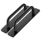 thumbnail image 1 of IDEANATEGRATE 2Ud Manijas Adhesivas Para Gabinete Negras Con Autoadhesivo Para Puertas Y Cajones Resistentes, 1 of 8