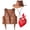 Brown, variant on Faraee Toddler Western Cowboy Outfit Fringe Embroidered Vest Cowgirl Hat Bandana Costume for Girls Halloween RolePlay Themed Party 2t 3t 4t 5t 6t 0-15 Years