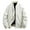 White, variant on Fznquz White Men Jacket Under $5 Lightweight Windbreaker Casual Stylish Plain Atheletic Full Zip Men's Coat XXXL
