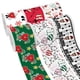 thumbnail image 3 of Cinta de raso de grosgrain estampada con diseño de Bad Bunny de dibujos animados con tema navideño para envolver regalos lazo para el pelo 50 yardas, 3 of 4