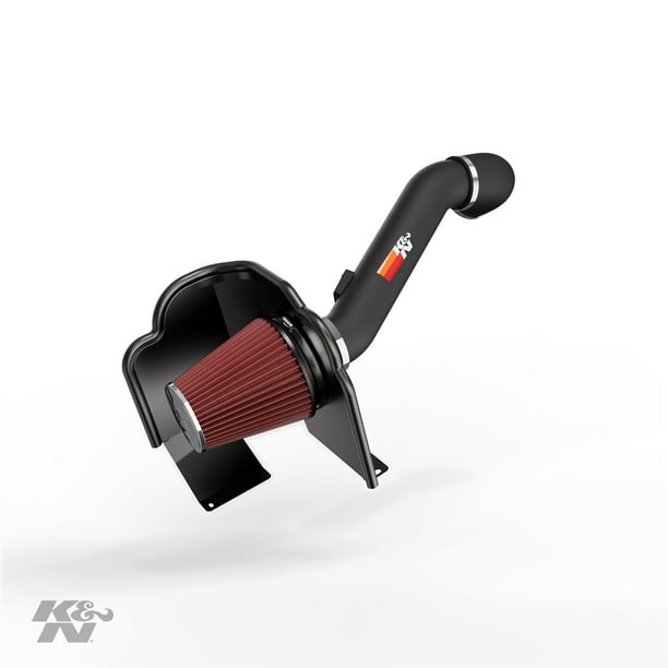 K&N Cold Air Intake Kit High Performance, Guaranteed to Increase