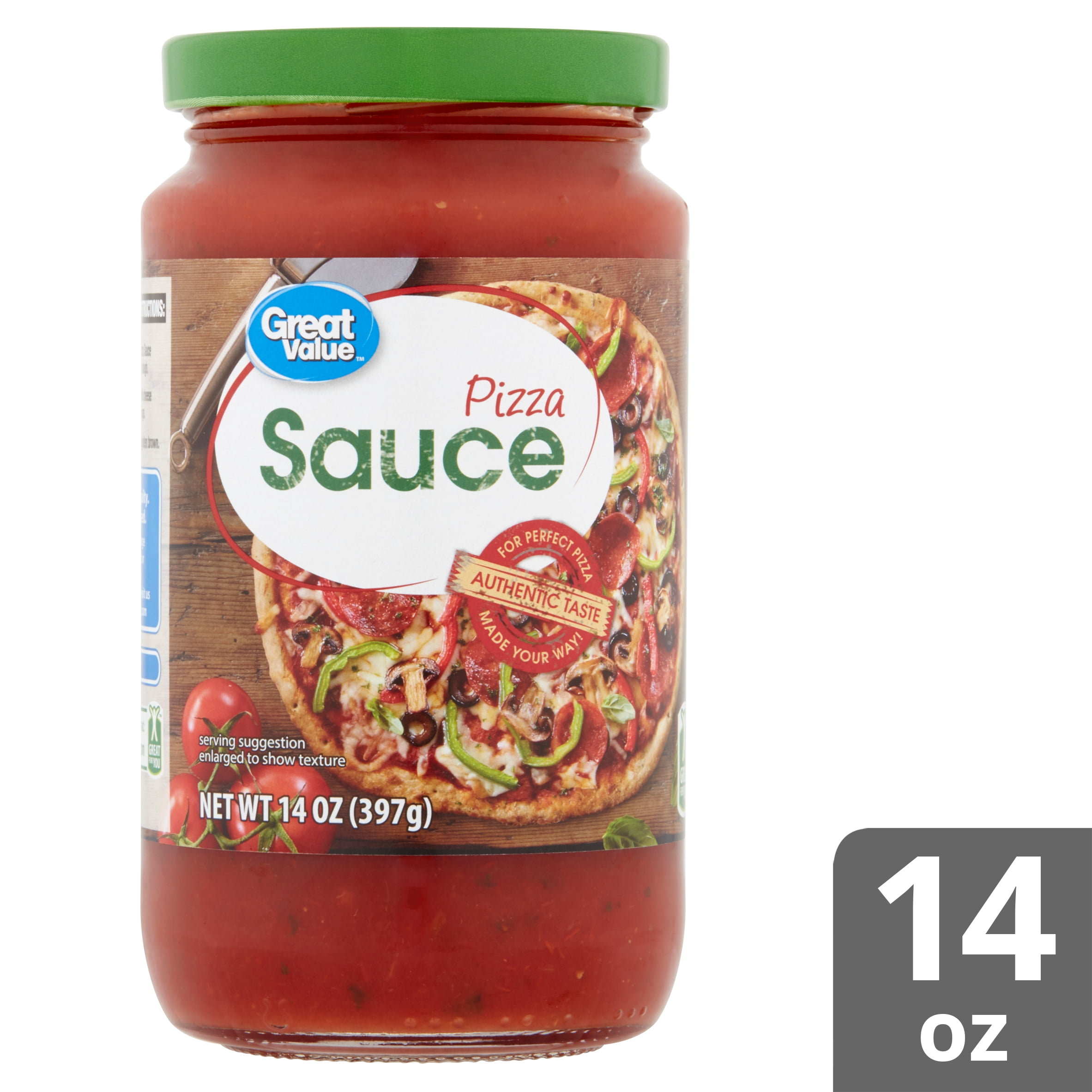 Great Value Pizza Sauce, 14 oz