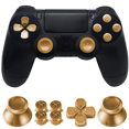 thumbnail image 1 of Botones de metal para Dual Shock, Thumbsticks de metal de aluminio Empuñadura analógica y botones de bala para controlador PS4 Adepaton 2033366-1, 1 of 9