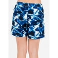 thumbnail image 3 of Calypsa Women's and Women's Plus Elasticized Waistband 7" Board Shorts with Drawstring, 3 of 8