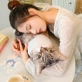 thumbnail image 6 of Rabbit Plush Pillow, Rabbit Stuffed Animal, Bunny Plush Long Pillow Christmas Valentine's Gift (White，35.4 inch), 6 of 6