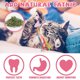 thumbnail image 4 of 5 piezas de juguete de varita para gatos, juguete interactivo para gatos, juguete para gatos de interior con cinta de colores y peces de hierba gatera, 4 of 5