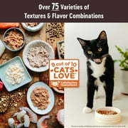 Wellness CORE Tiny Tasters Pate Variety Pack Adult Wet Cat Food, Natural, Protein Rich, Grain Free, Land Recipes, 1.75 oz, Pack of 12 Pouches