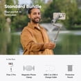 thumbnail image 2 of Insta360 Flow 2 Pro Smartphone Gimbal - Grey (CINSABQB_FLOW203), 2 of 6