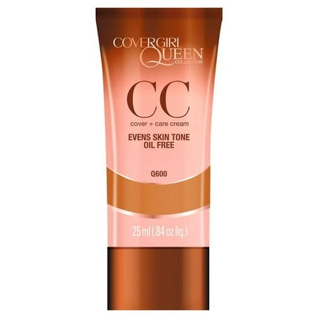 COVERGIRL Queen Collection CC Cream, Rich Sand (Best Covergirl Foundation For Oily Skin)