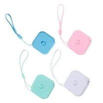 4Pcs Portable Tape Measure Convenient Measuring Tape Measure Tape Adorable Small Measuring Tape for Body