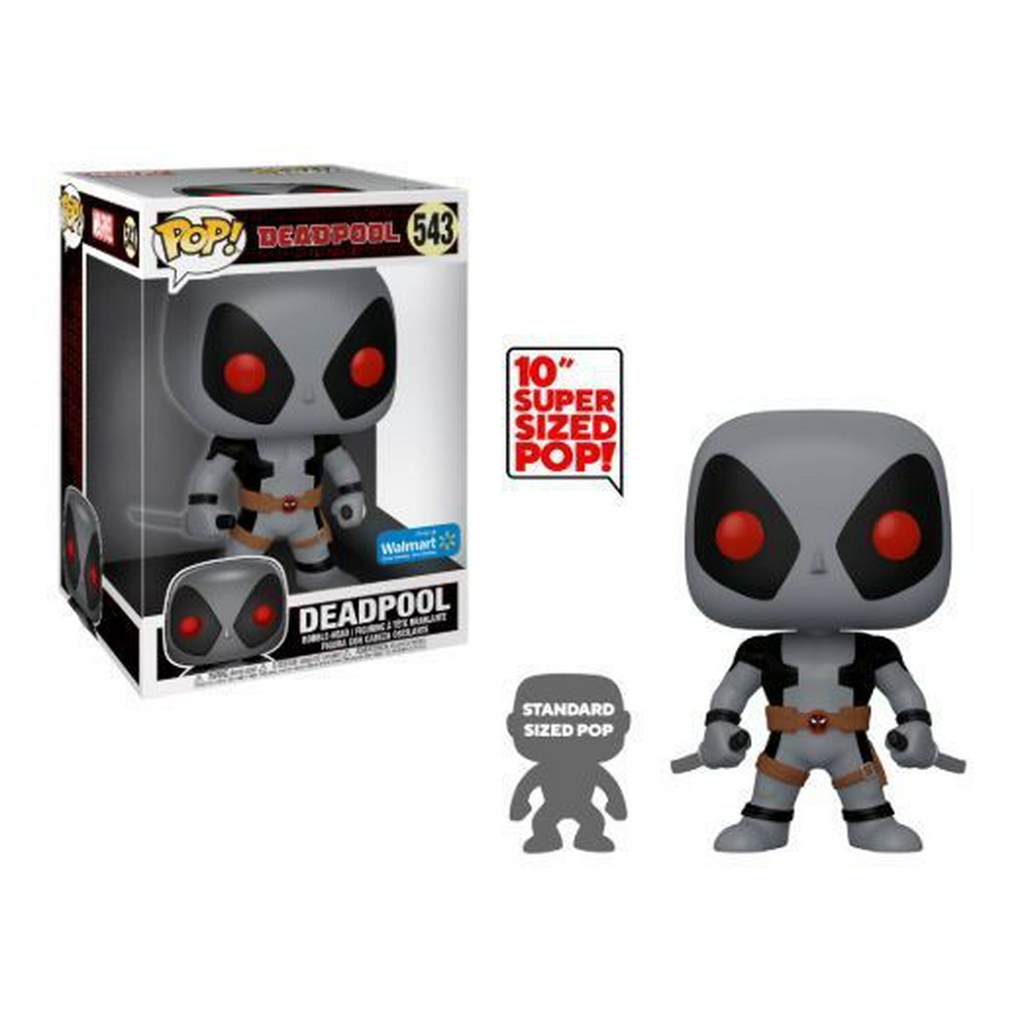 Funko POP! Marvel Deadpool Exclusive 10-Inch Vinyl Bobble Head