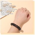 thumbnail image 3 of Bocaoying Mens Bracelet to My Man, Leather Bracelets Anniversary Gift for Him, Stainless Steel Infinity Bracelets, Love You Forever Gifts for Husband Son Boyfriend Birthday Gift, 3 of 7