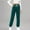Green, variant on Azrian Women's Plus Size Swearpants Fashion Casual Solid Elastic Waist Trousers Long Straight Pants