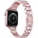 thumbnail image 1 of Bandas compatibles con Apple Watch Band 45 mm/44 mm/42 mm Iwatch Series 9/8/7/6/5/4/3/2/1, pulsera de repuesto elegante de metal con diamantes de imitación para mujer, oro rosa Rojo Verde Cocina, Decoración y Otros, 1 of 5