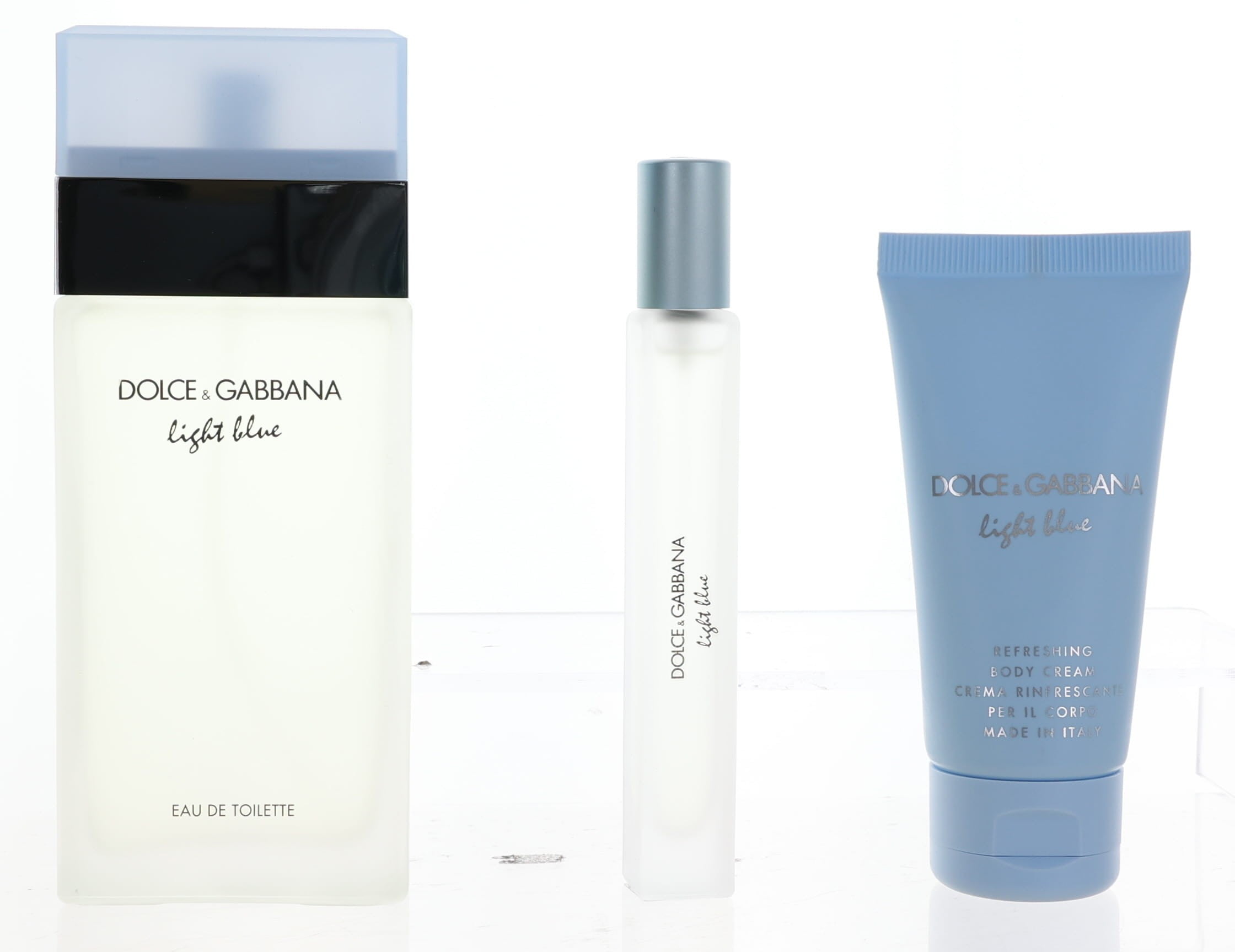 Light Blue by Dolce Gabbana 3 Piece Gift Set for Women