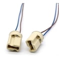 thumbnail image 3 of 10 Pieces G9 Lamp Holder, G9 Ceramic Base Socket with 150mm Teflon Wire for G9 LED Halogen Light Bulbs Home, 3 of 5