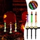thumbnail image 3 of Isvgxsz Clearance Solar Skeleton Ghost Hands Candle Stake Lights, LED Skull Garden Lawn Yard Pathway Landscape Lights for Halloween Outdoor Decoration, 3 of 3