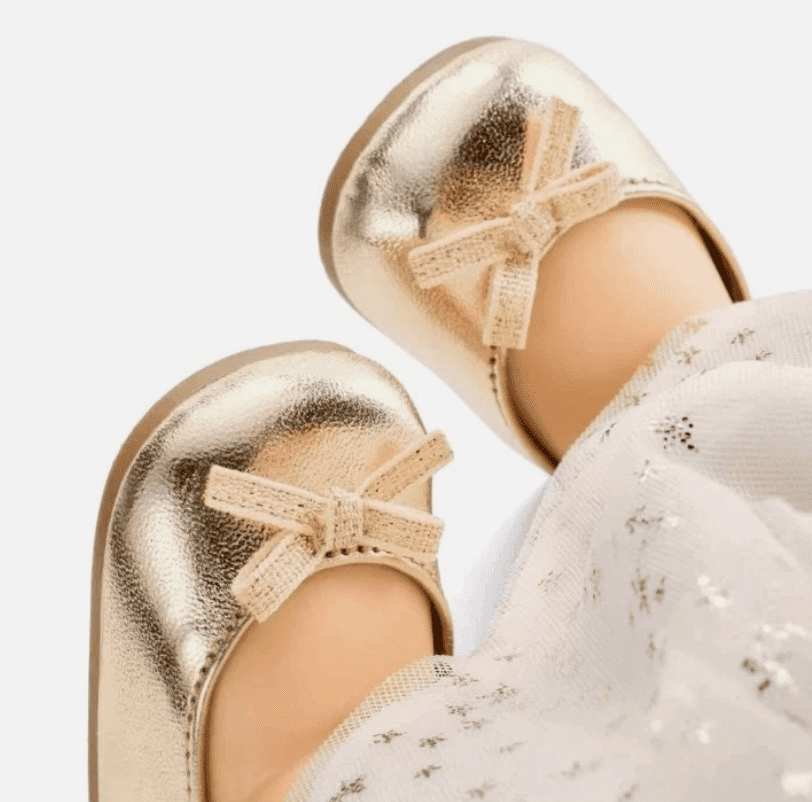 American Girl X Janie and Jack Sparkly Cream Celebration Dress for Bitty Baby 15 inch Dolls