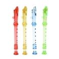 thumbnail image 3 of 12 Pcs Flûtes Instruments d'Apprentissage pour Enfants Jouets Transparents 8 Trous Éducation Précoce Musique et Son Jouets, 3 of 5