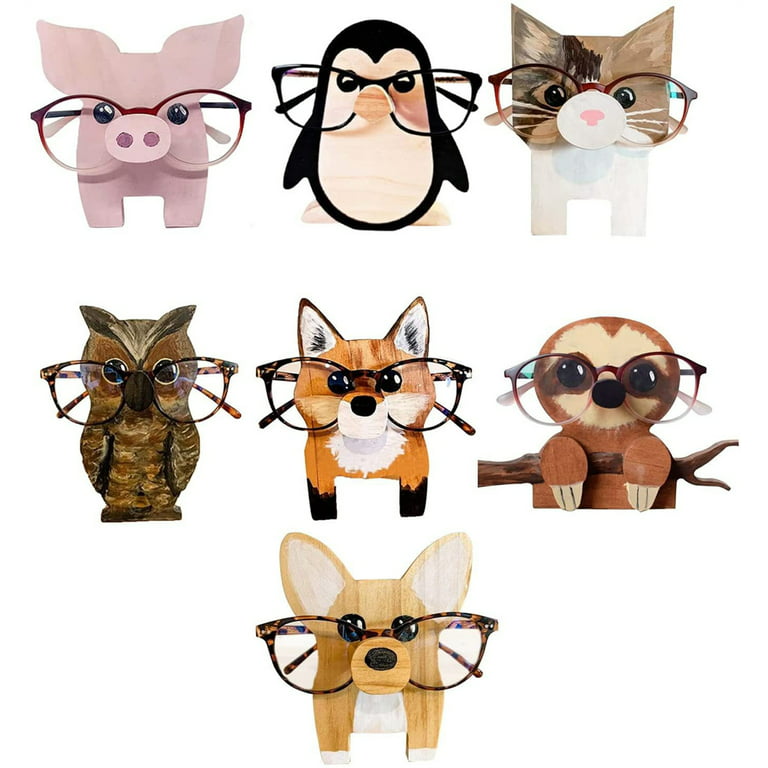 Tooarts Cat Shaped Eyeglass Rack Glasses Eyewear Holder Animal