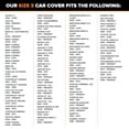 thumbnail image 5 of (2 pack) Budge Basic Car Cover, Lightweight, Breathable Indoor Car Protection, Size 4 for Full Size Vehicles, 5 of 10