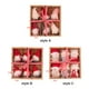 thumbnail image 3 of Caja de regalo de peluche estilo C, color rojo, hecho de algodón, tamaño 18x18x4.5 cm, peso 99g, incluye caja de regalo., 3 of 7