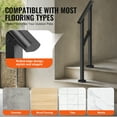 thumbnail image 4 of KFFKFF Outdoor Step Handrails, Kit for 1-2 Step Stair, Carbon Steel Transitional Railings with Assembly Kit,Hand Rails Suited for Elderly,Applicable to Concrete Steps,Porch and Deck,Black Square Tube, 4 of 9