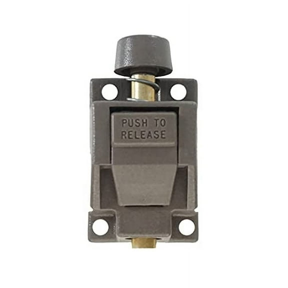 WRS Wingless Secondary Patio Door Lock - Bronze