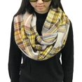 thumbnail image 1 of Thick Knitted Winter Warm Infinity Scarf, 1 of 5