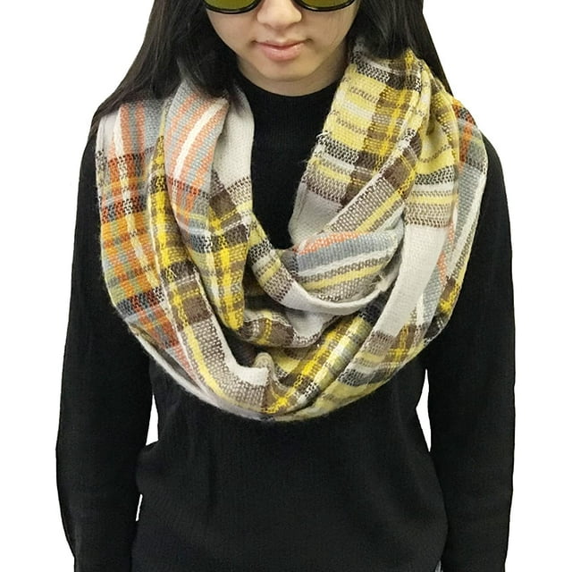 Thick Knitted Winter Warm Infinity Scarf